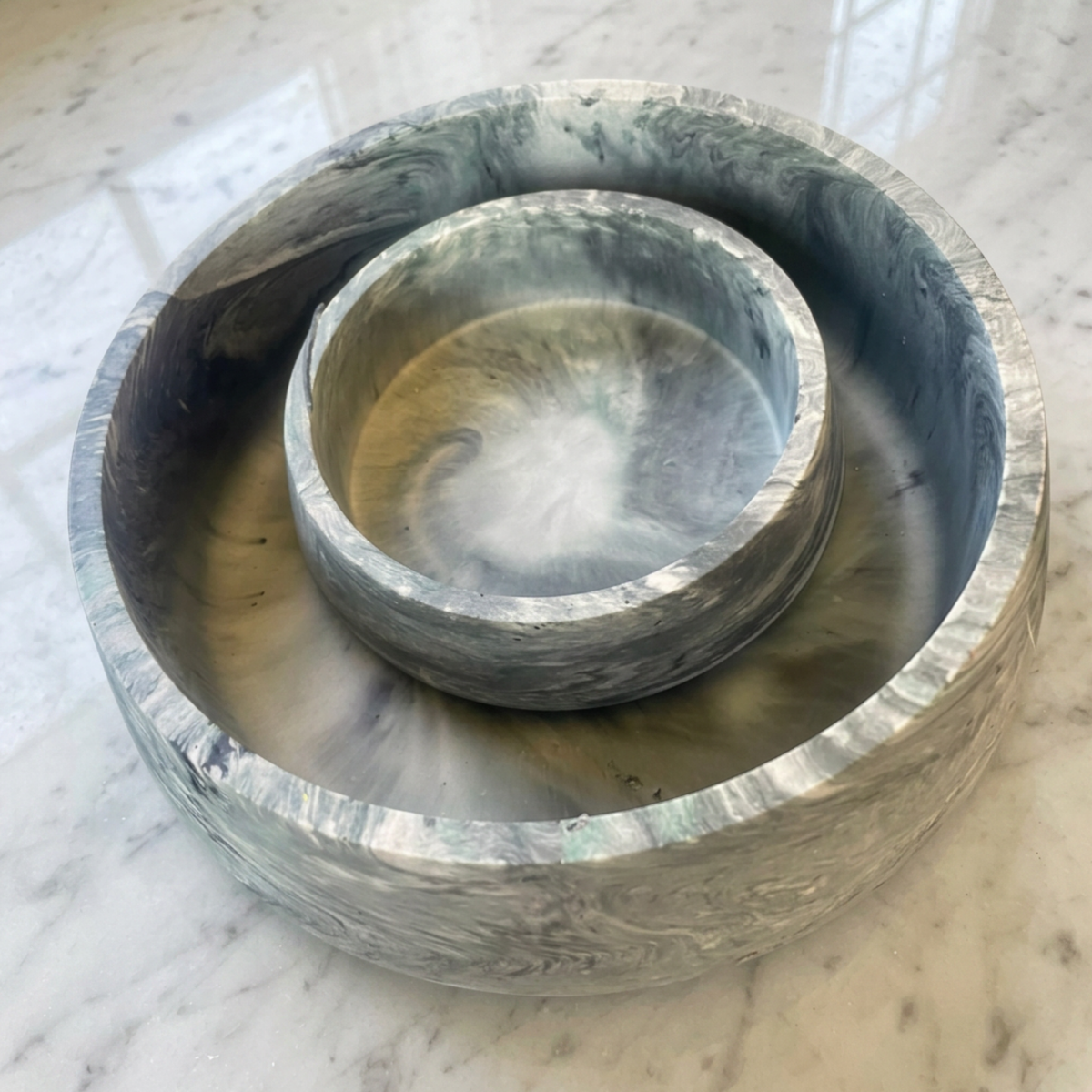 Marble Decorative Bowl Set