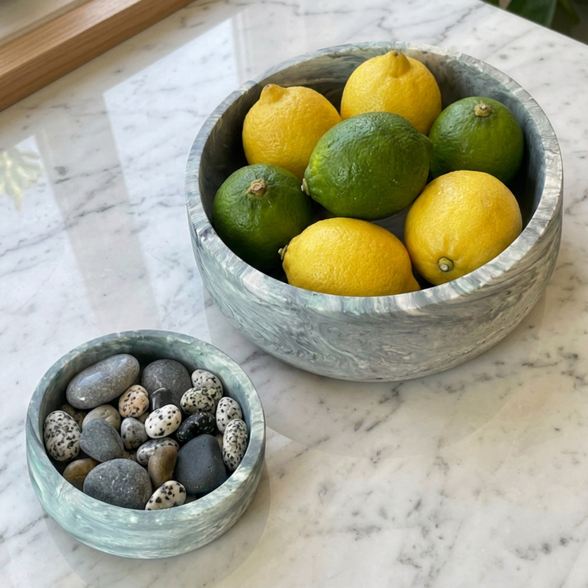 Marble Decorative Bowl Set