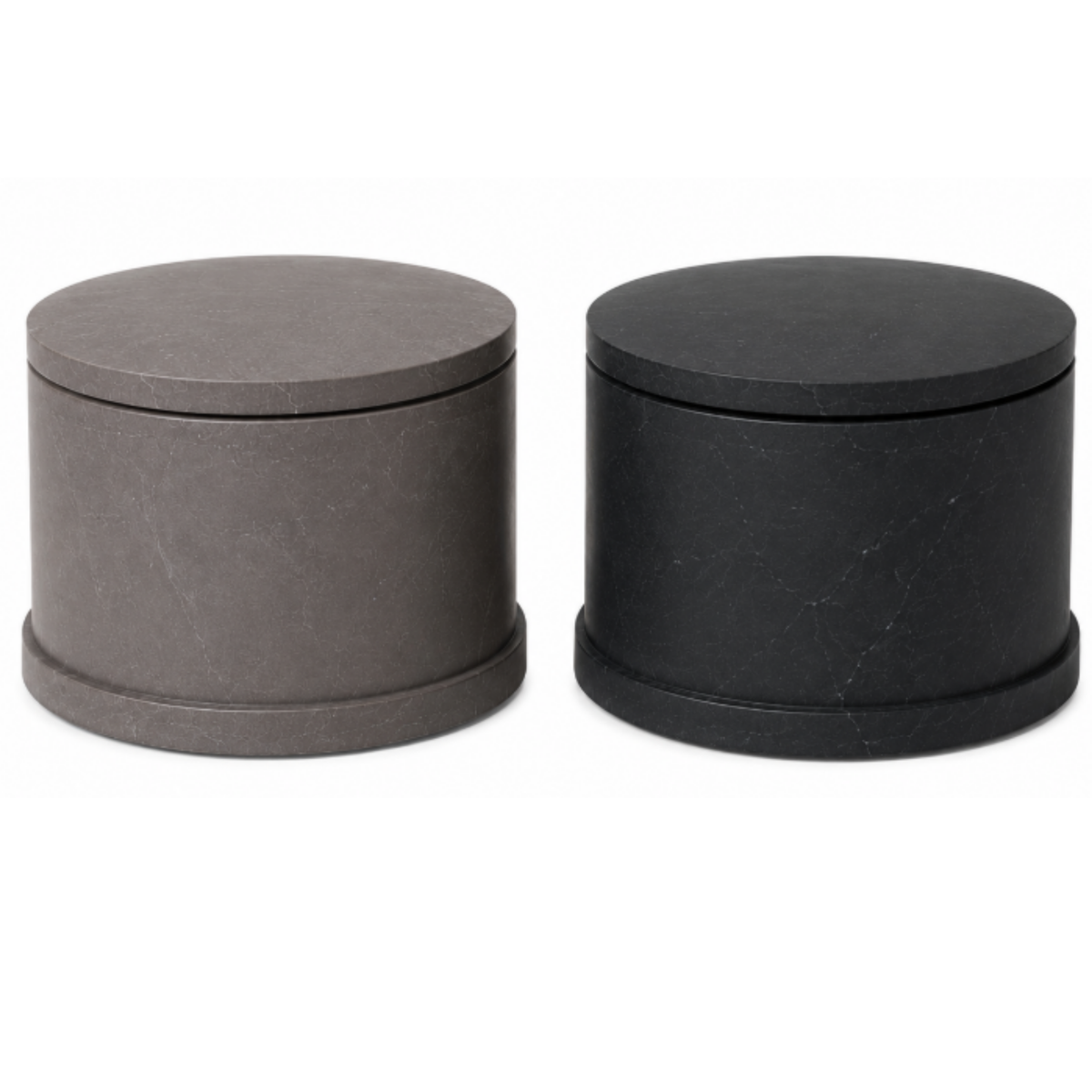 Round Handmade Jewellery Box with Lid